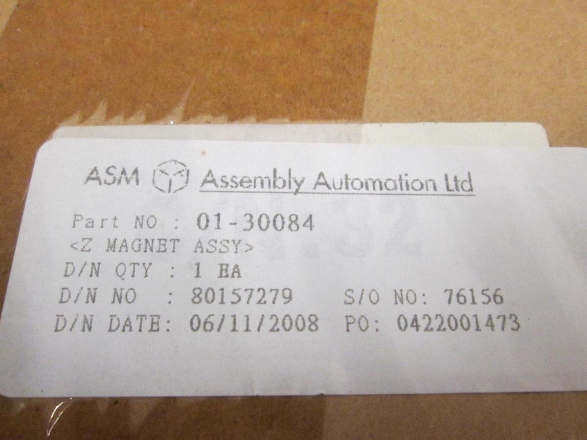 ASM, 01-30084, Z Magnet Assy, New