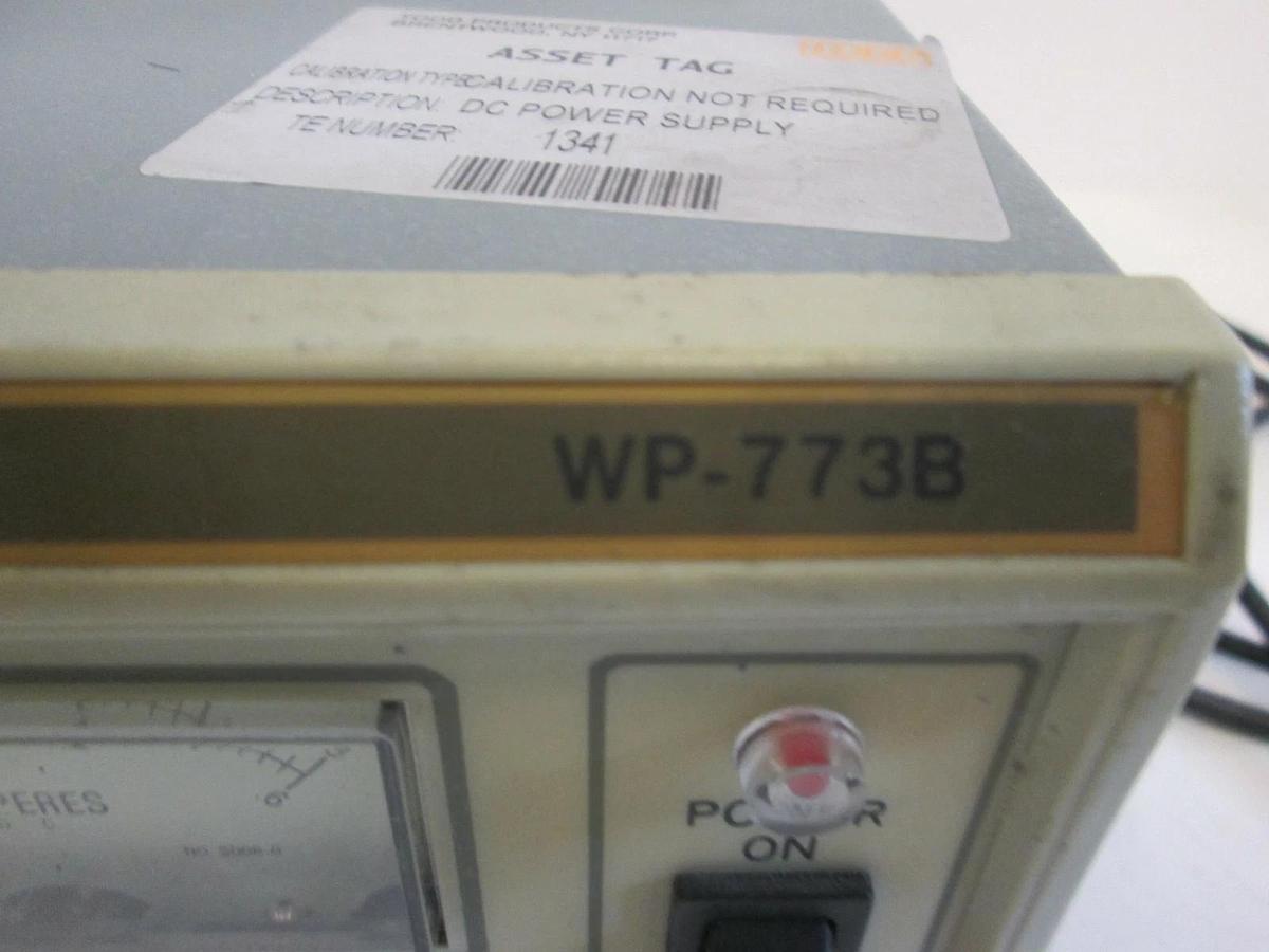 Used Vector-Vid, WP-773B, DC Power Supply, Used