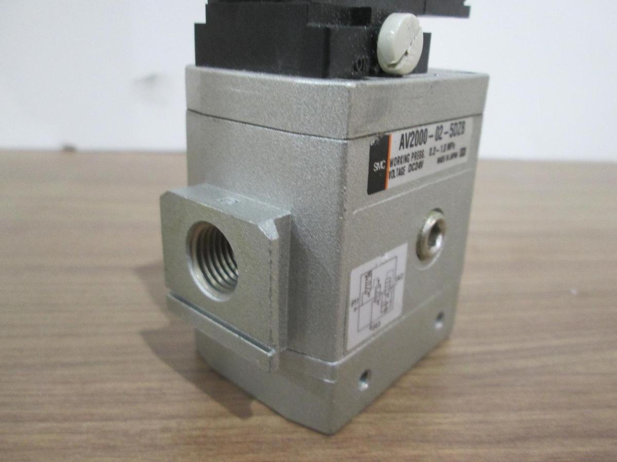 Used SMC, AV2000-02-5DZB, Solenoid Valve, Used