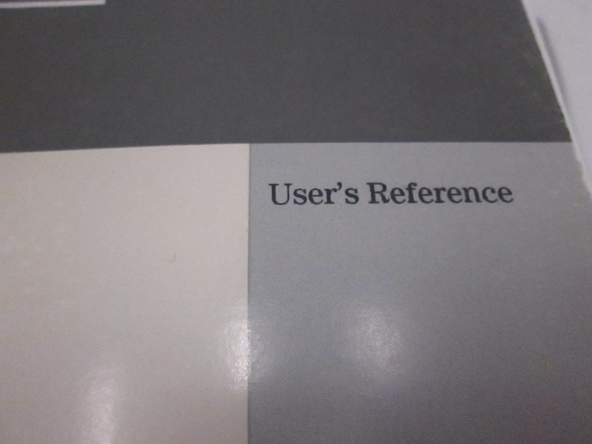 Used HP 1660A/AS 100-MHz State/500-MHz Timing Logic Analyzers User's Reference, Used