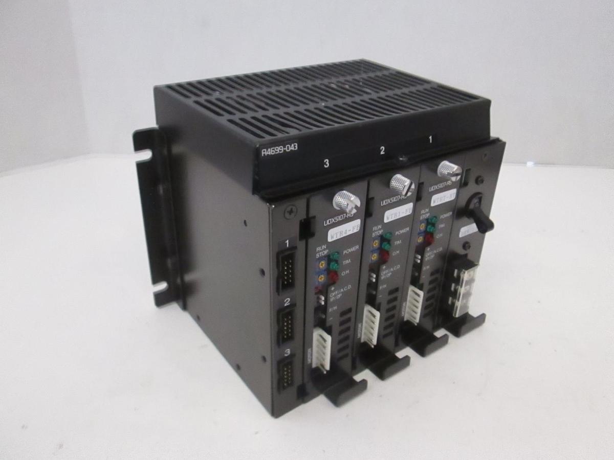 Used Oriental Motors EKS4005/UDX5107-A5 5 Phase Motor Driver w/ Fan and Housing Assy