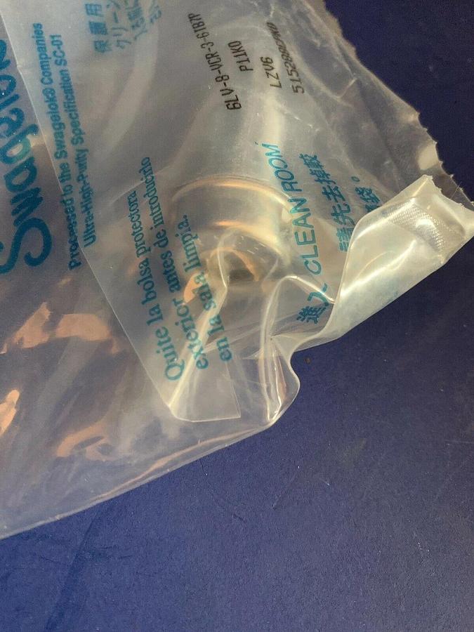 Swagelok 6LV-8-VCR-3-6TB7P, Long TBW Gland, 1/2" VCR , Lot of 2 New