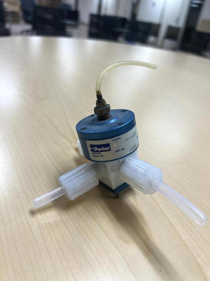 Used Parker (Partek) PV-2-2324 Diaphragm Valve 102042, Used