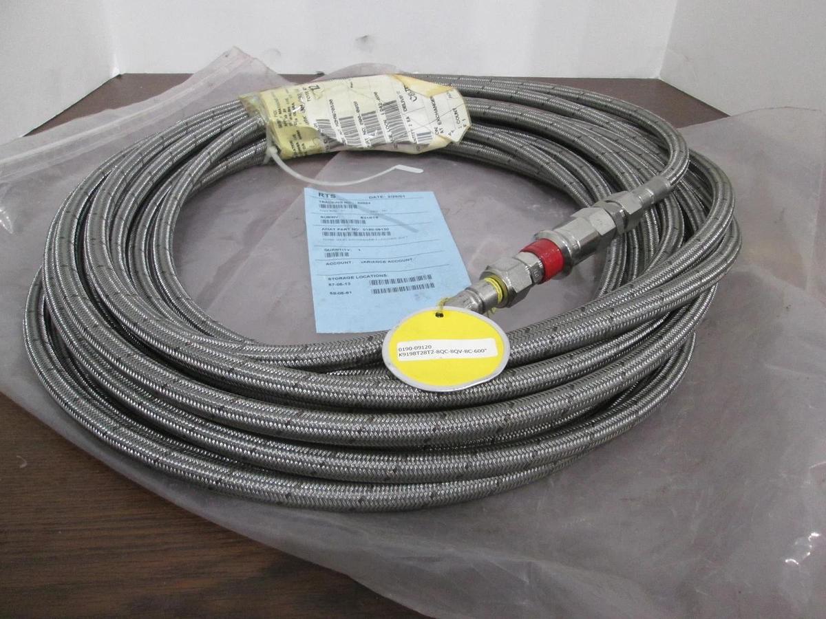 Used AMAT, 0190-09120, Hose, Heat Exchanger Facilities, 50ft, Used