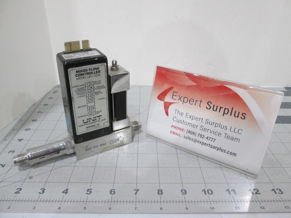 Used Unit, UFC-1000, Mass Flow Controller, He, 200 SCCM, Used