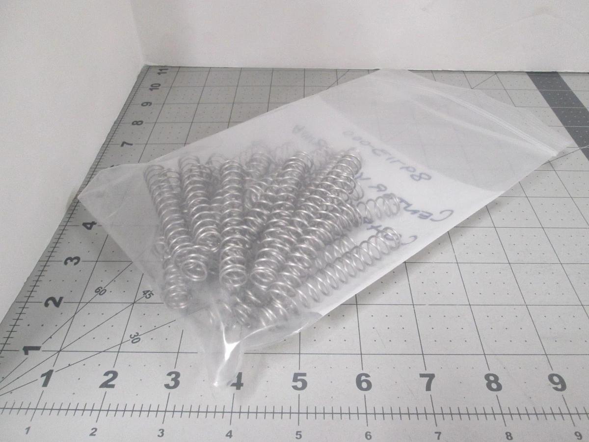 Century Spring, Compression Spring, SS .48" OD x 3" L x .39 ID, New, Lot of 25
