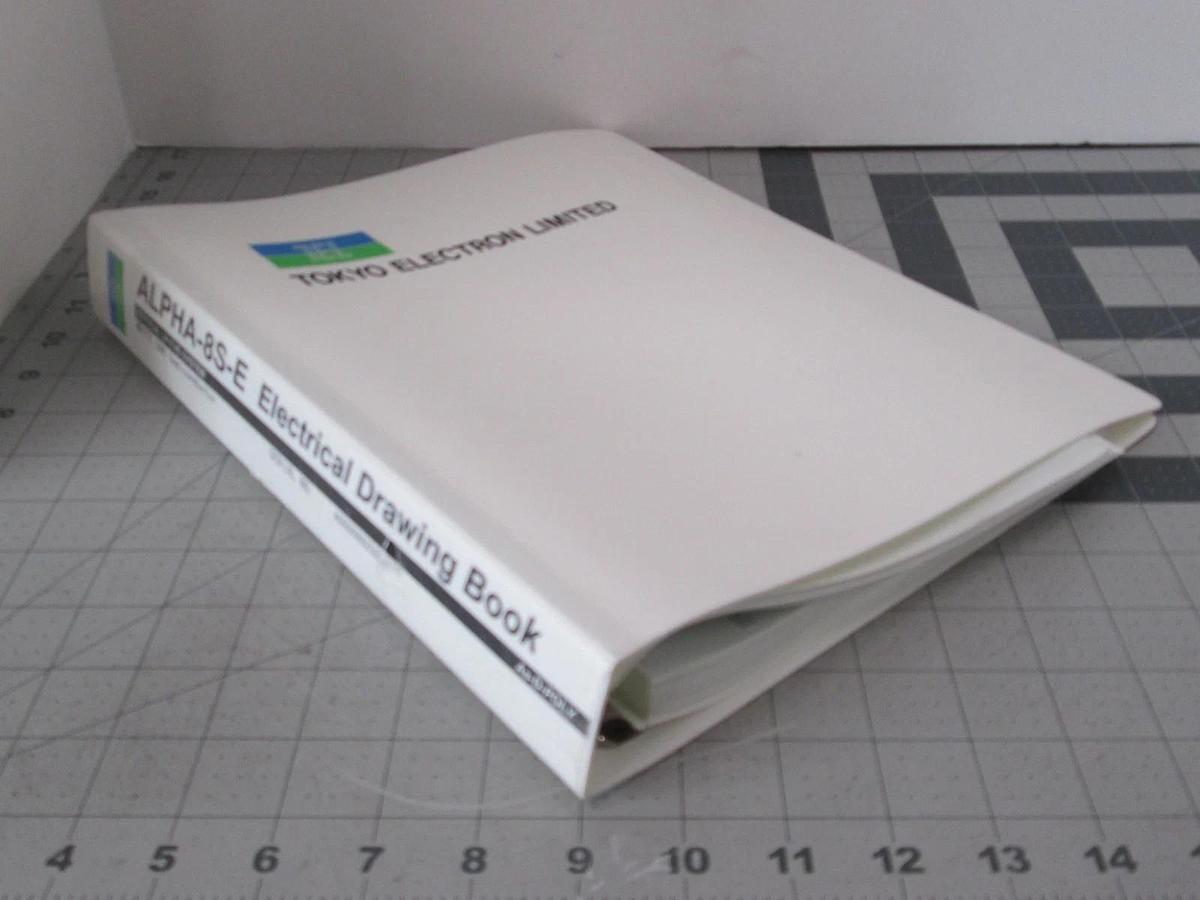 Used TEL Tokyo, ALPHA-8S-E, Electrical Drawing Book As-D-POLY, REV 1.0, Used