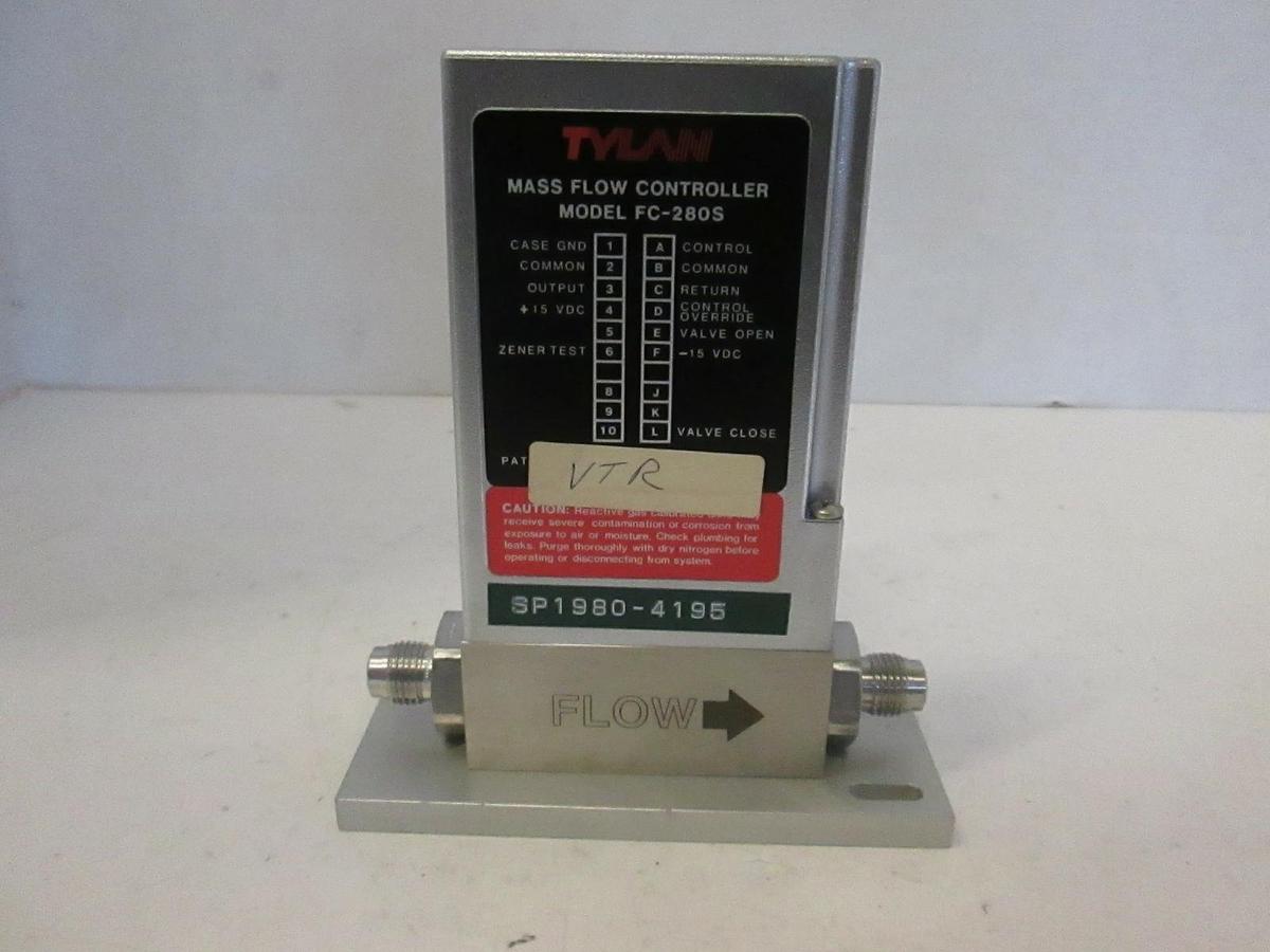 Used Tylan FC-280 SKZ, Mass Flow Controller MFC, SiH2CL2, 150 SCCM, Used