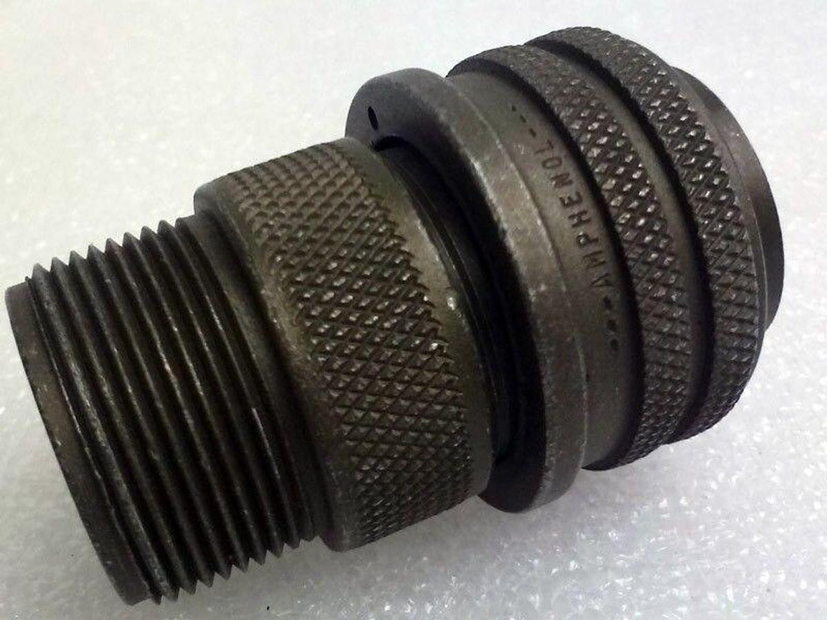 Used Amphenol MS3106-A-18-19P Circular 10-Pin Connector, NWOB, Lot of 10