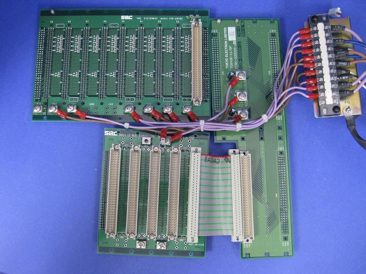 Used TEL Tokyo Electron Bus Rack Back Board/Card Set for Waves Controller, Used