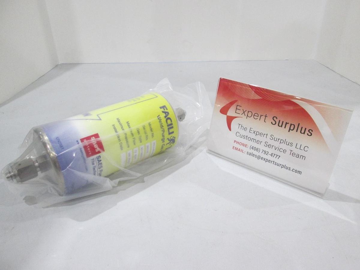 SAES Pure Gas, PS11-FT400-R/N, 75 SLPM, 500 PSIG, New