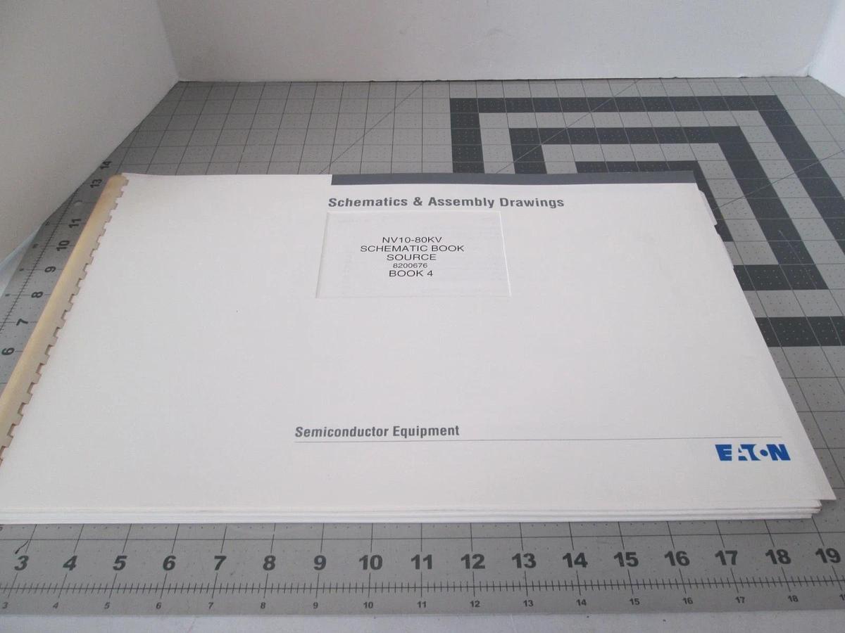 Used Eaton, NV10-80KV, Book 4, Schematics Book Source, Used