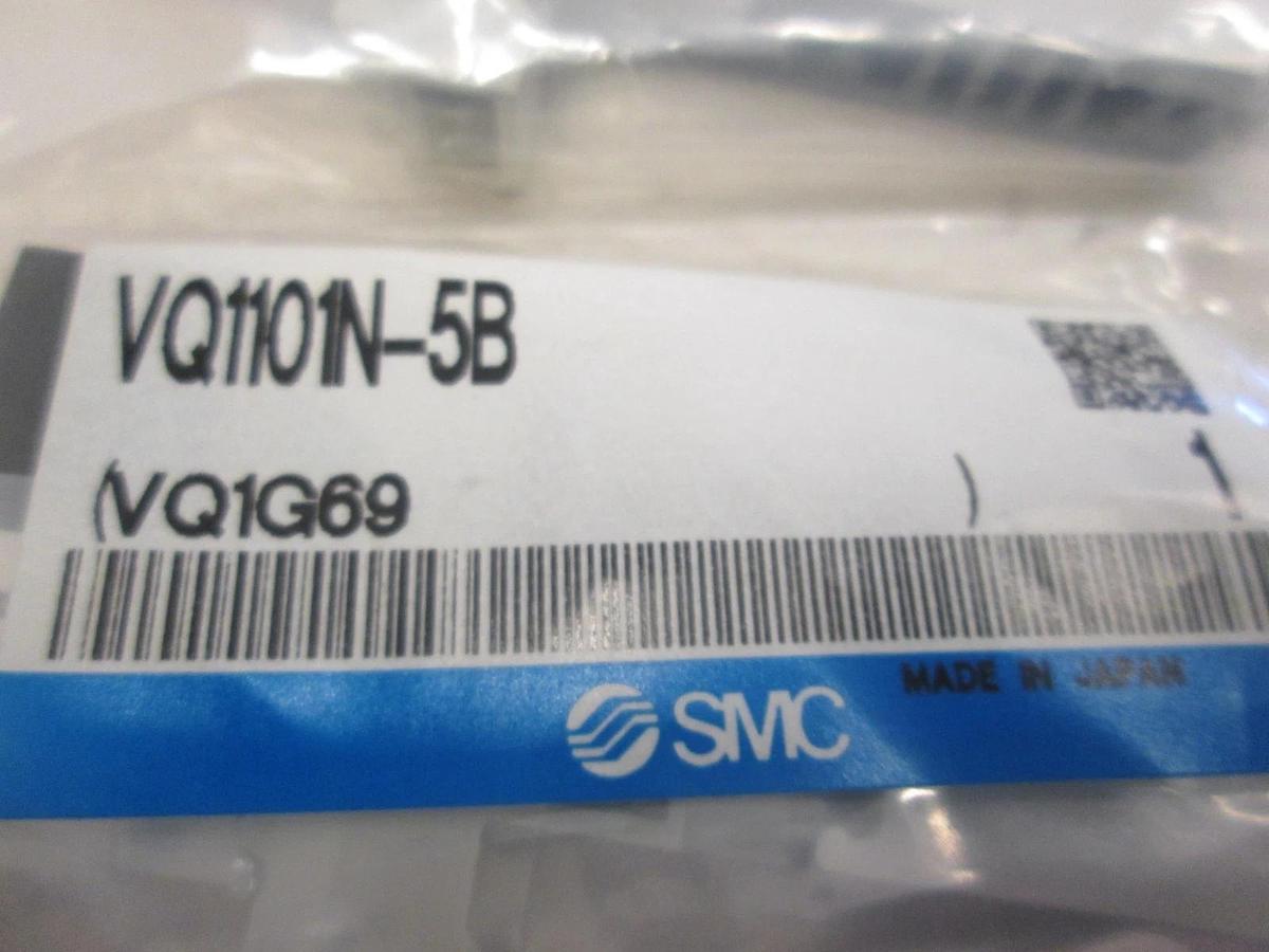 SMC, Solenoid Valve, VQ1101N-5B, 24VDC, New, Lot of 3