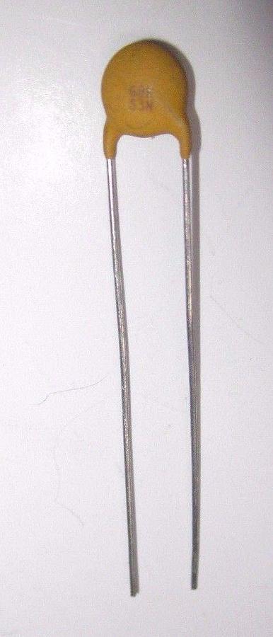 Lot of 84 -  Centralab DD-680  Ceramic Capacitors 68pf 1000VDCW-10%
