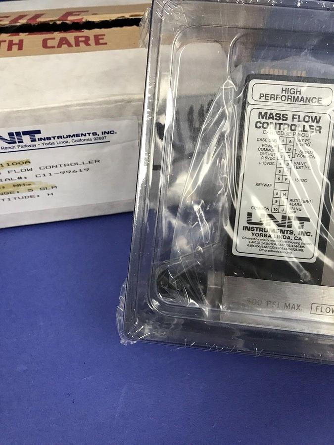 Used Unit UFC-1100A Mass Flow Controller, NH3, 5 SLM, Refurbished