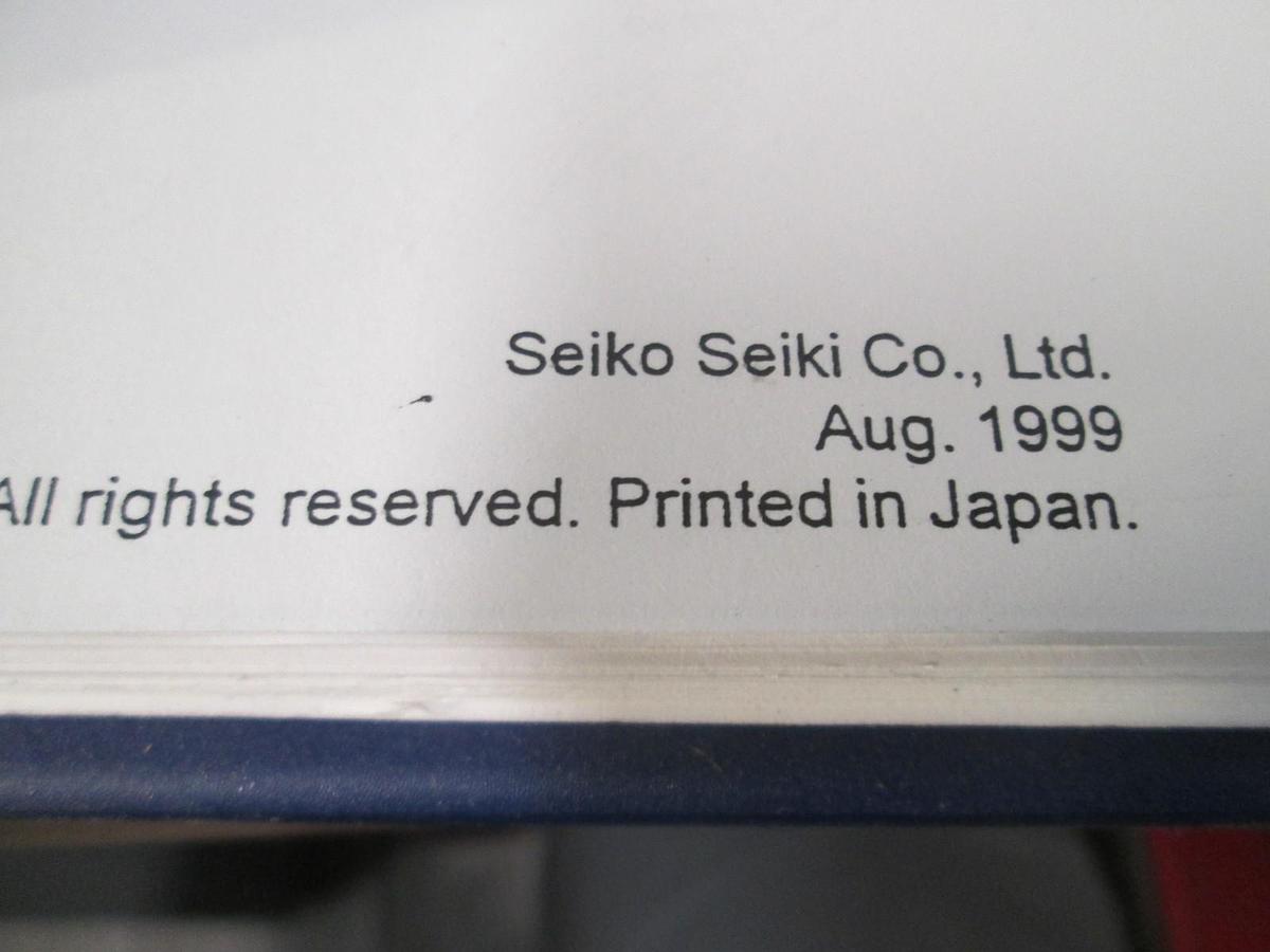 Used Seiko Seiki, STP-600/1000 Series Turbomolecular Pump, Instruction Manual, Used