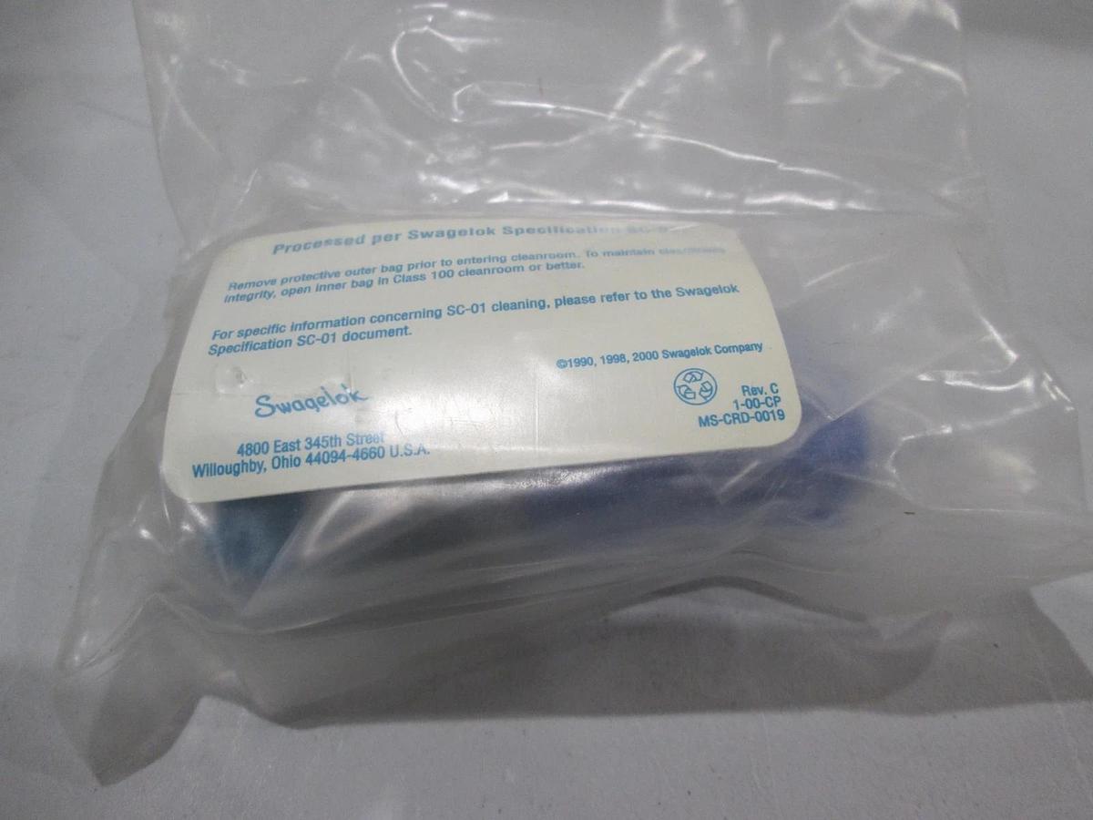 Used Swagelok, 6LV-DFLBW6-P-BL, Manual Valve w/ Lock Out, New