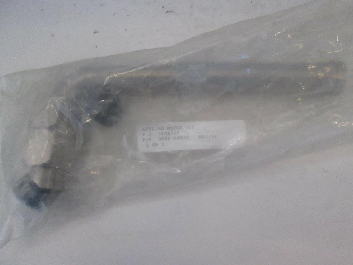 Used AMAT, 0050-89057, 1" Tubing with 90 Deg bend 4 1/4" X 10" AN Flare, New