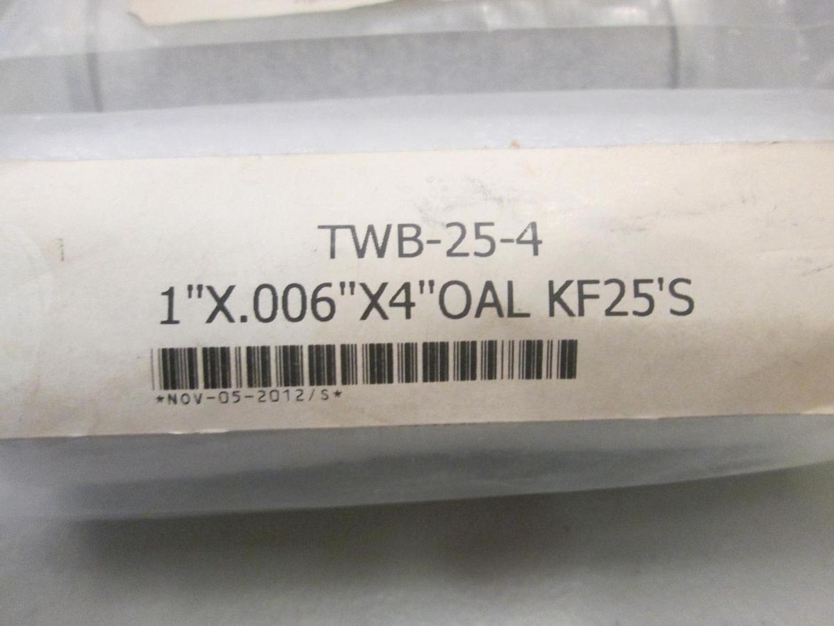 Used Stainless Solutions, TWB-25-4, Filter, 1"x.006"x4"OAL KF25's, New, Lot of 2