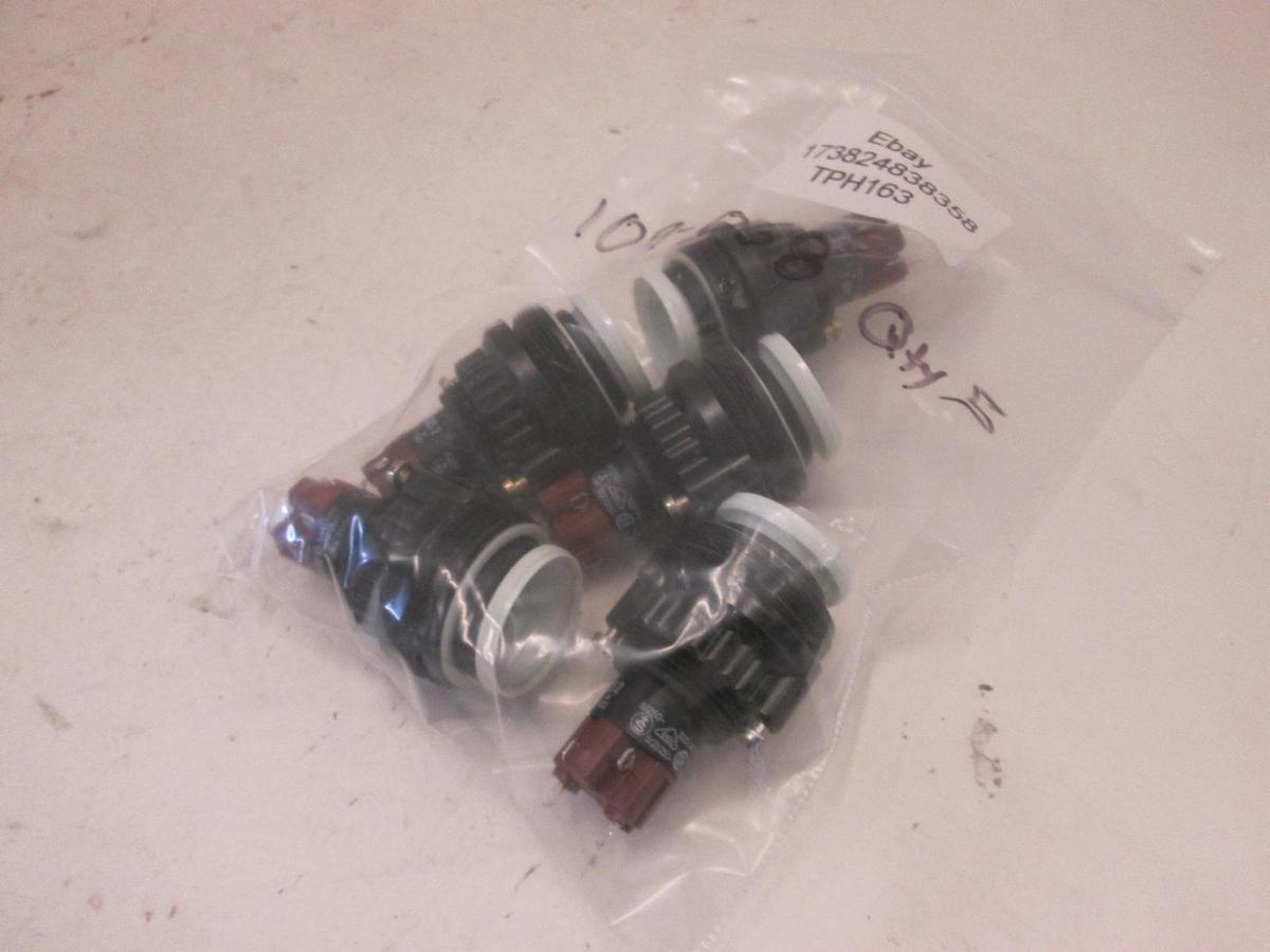 ELEKTRO APPARA TEBAU OLTEN (EAO), 14-131.025, SW,PB,LTD,1POLE,MOM, New Lot of 5