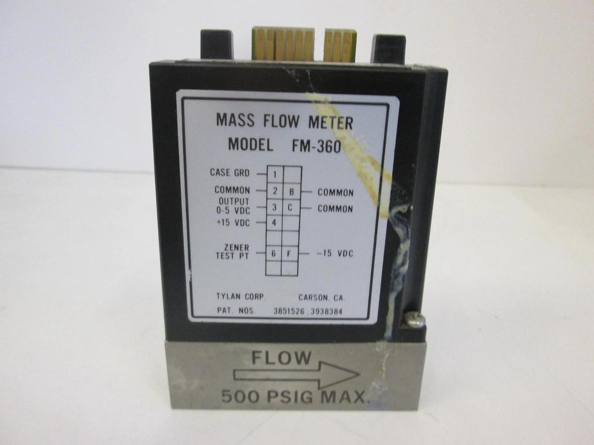 Used Tylan, FM-360, Mass Flow Controller, N2, 5 SLPM, Used