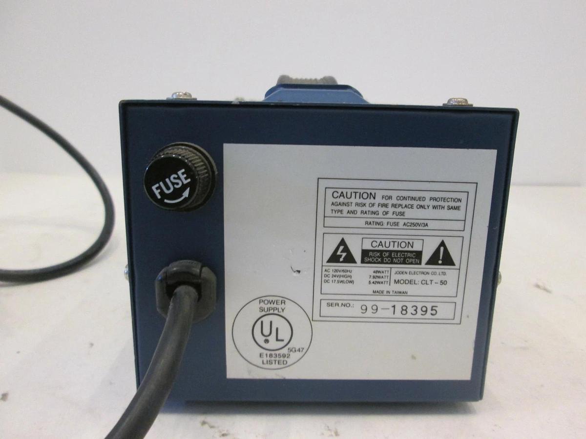 Used HIOS, CLT-50 Power Supply, Input- 120V, 60Hz A.C. 48W, Used