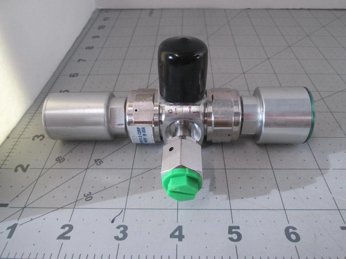 Used Veriflo, 944AOPLPNONCS4215, Double Actuator, 3 Way Valve, Used