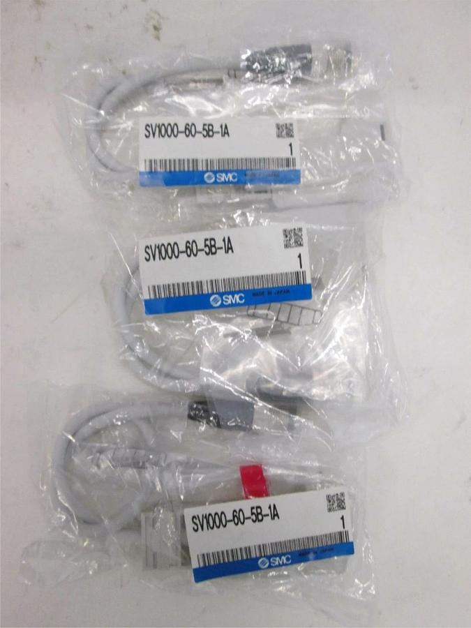 SMC, SV1000-60-5B-1A, Relay Output Module, New, Lot of 3