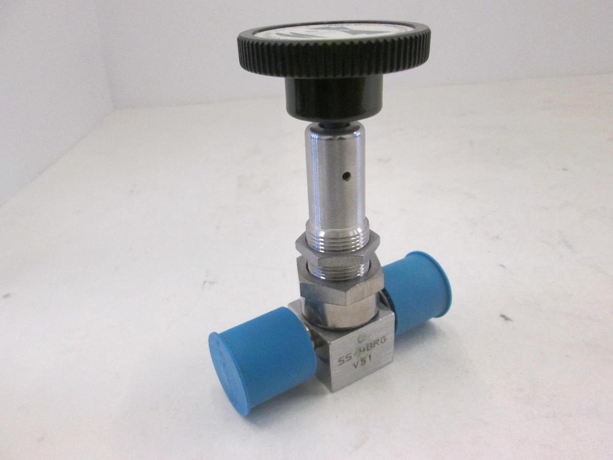 Used Swagelok, SS-4BRG-V51, 1/4", Manual Diaphragm Valve, Used