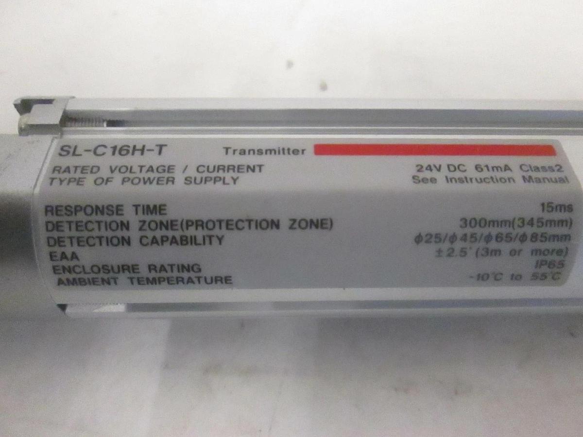 Used Keyence SL-C16H-T, Light Curtain Transmitter, Used