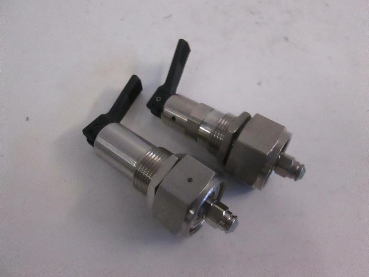 Used Nupro Swagelok Toggle Valve Tops w/ Tip, Lot of 2