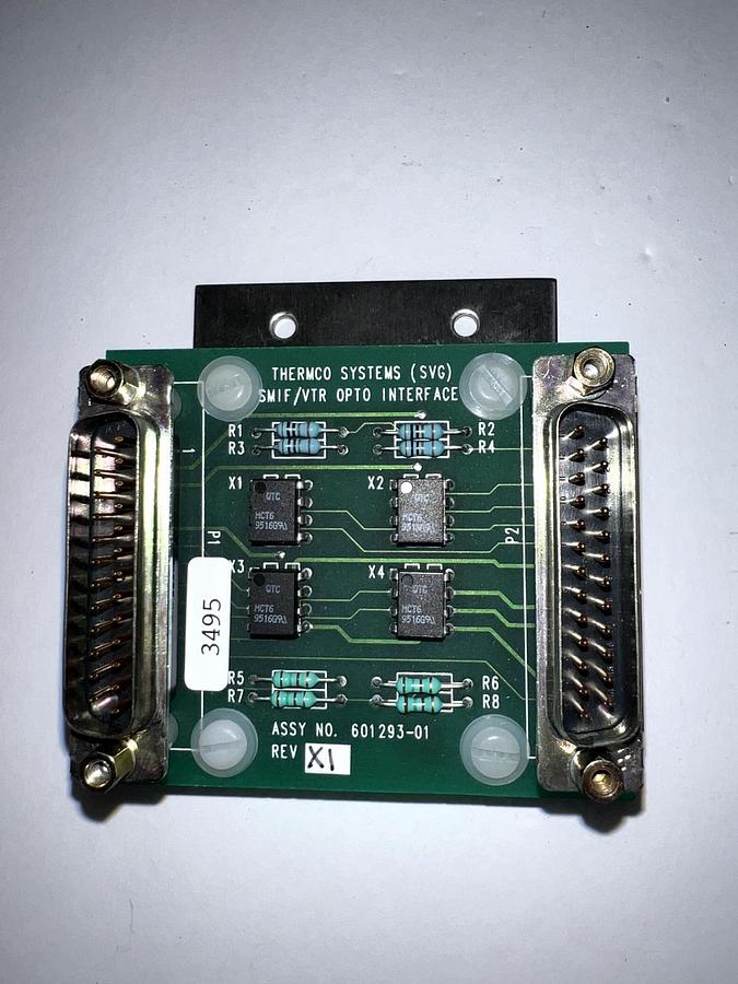 Used VTR (SVG) SWIF/VTR OPTO Interface Assy NO. 601293-01 REV X1 3495,