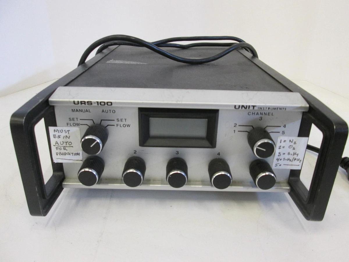 Used Unit, URS-100, 5 Channel MFC Controller w/ KEYS, Used