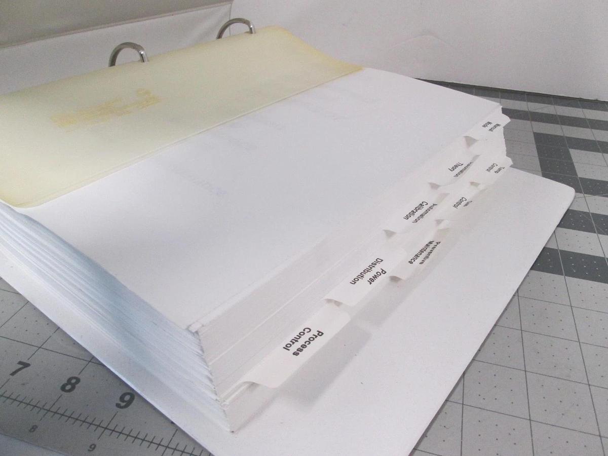 Used ASML, AVP Series 8000, Operation and Maintenance Course, Week Two, Used