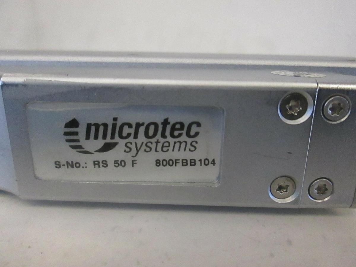 Used Microtec Systems, RS 50 F Microdrive RS Transducerized Screw Tightening, Used