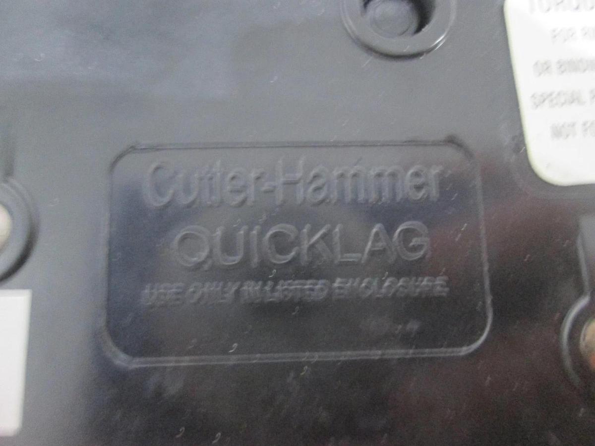 Used Cutler Hammer, 10A, 2 Pole Quicklag Circuit Breaker, HACR Type, Used, Lot of 2