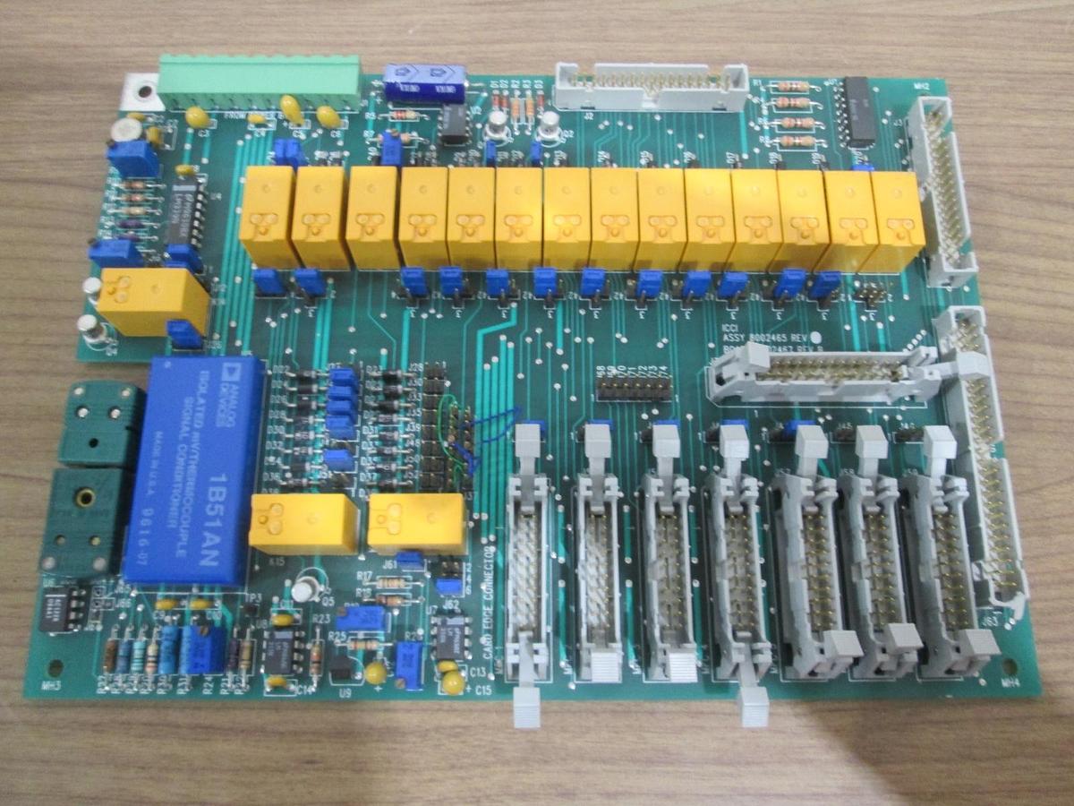 Used ICCI, 8002467 Printed Circuit Board Assy, Used