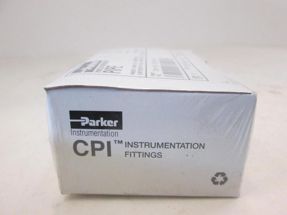 Parker, 16-16 FE-SS, Female Elbow Pipe Fitting, New, Original Packaging