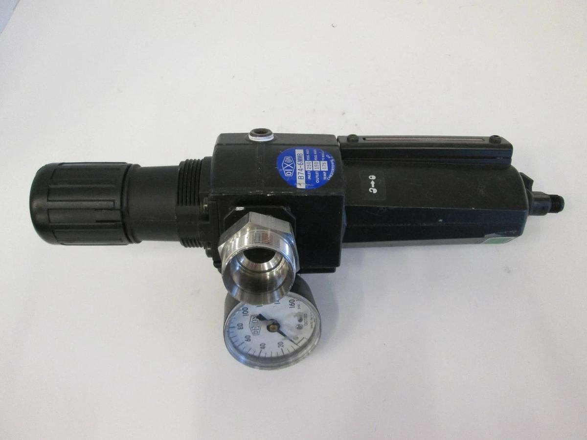 Used Dixon B74-6MMB Regulator with 0-160 Gauge, Used