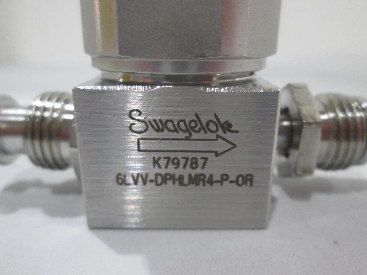 Used Swagelok, 6LVV-DPHLMR4-P-0R, Manual Valve w/ Lock Out, New
