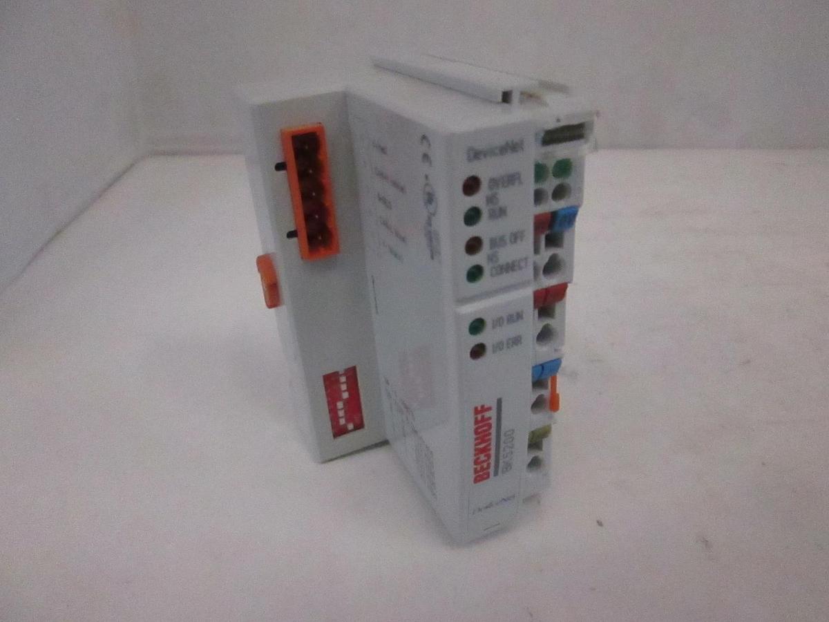 Used Beckhoff, BK5200 24 VDC DeviceNet Bus Coupler Module, Used