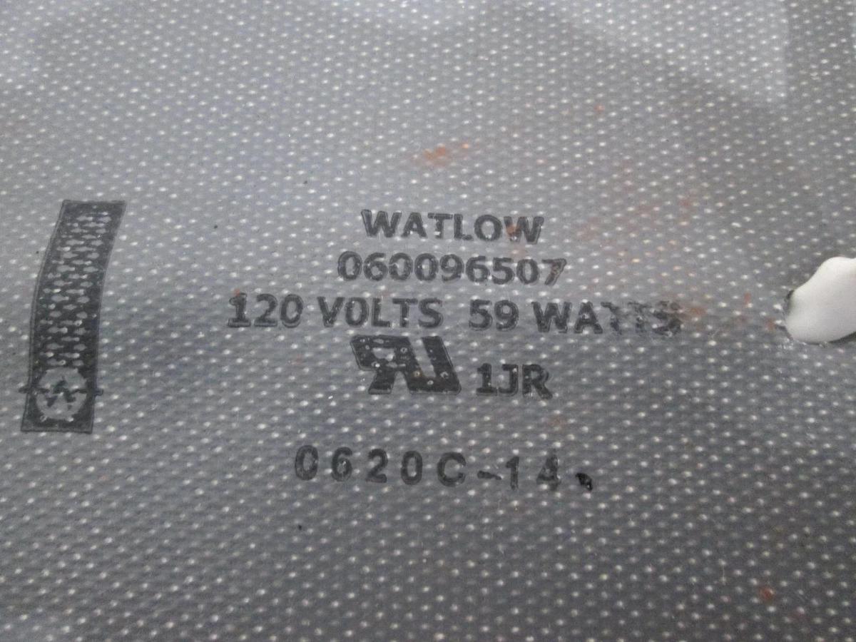 Used Watlow, 060096507, 120VAC, 59W, Rubber Silicone Heater, Used
