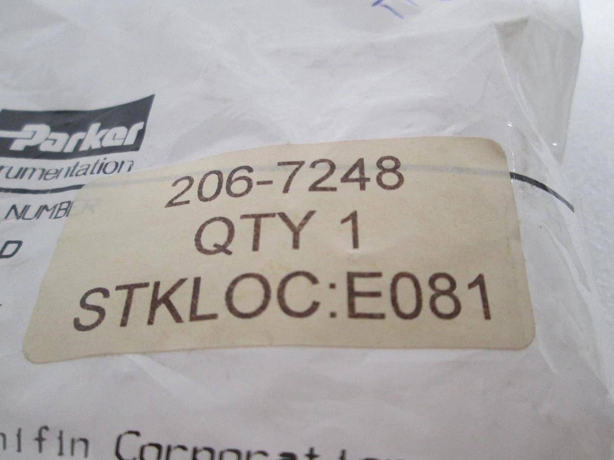 Parker, PT-8-P, Teflon Tee, 206-7248, New