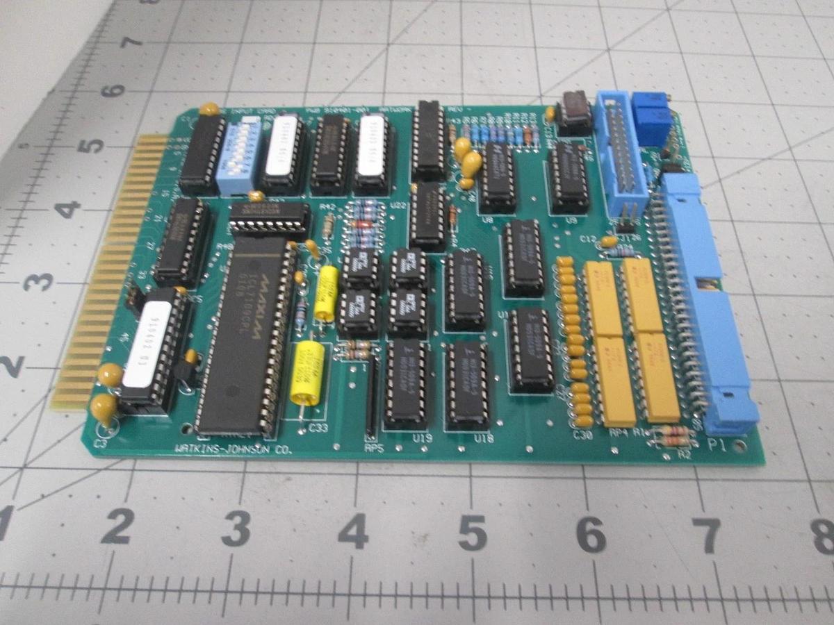 Watkins Johnson, 910404-005, TC 486 Input PCB Assy, New