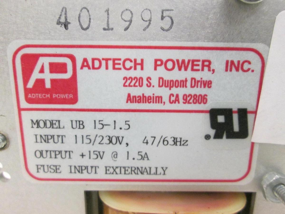 ADtech Power, UB 15-1.5, Power Supply, New