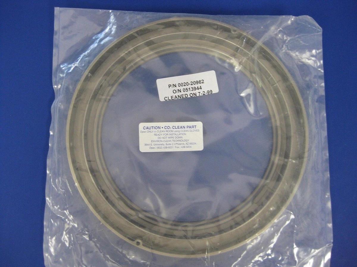 Used AMAT Applied Materials 0020-20962 200mm Clamp Ring, Refurb by Manuf, Sealed Bag