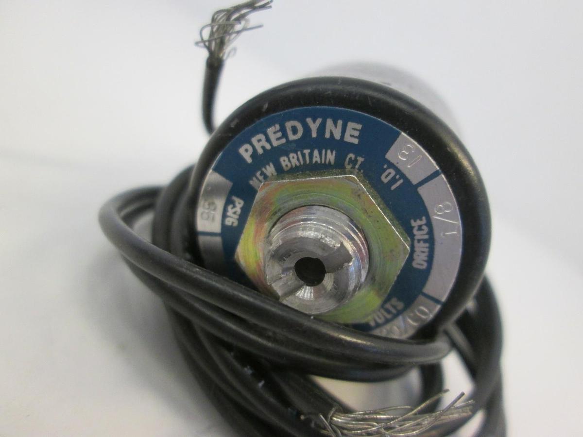 Predyne B2015-S4 Solenoid 2-Way Valve, 35 psig, 120/60V, New