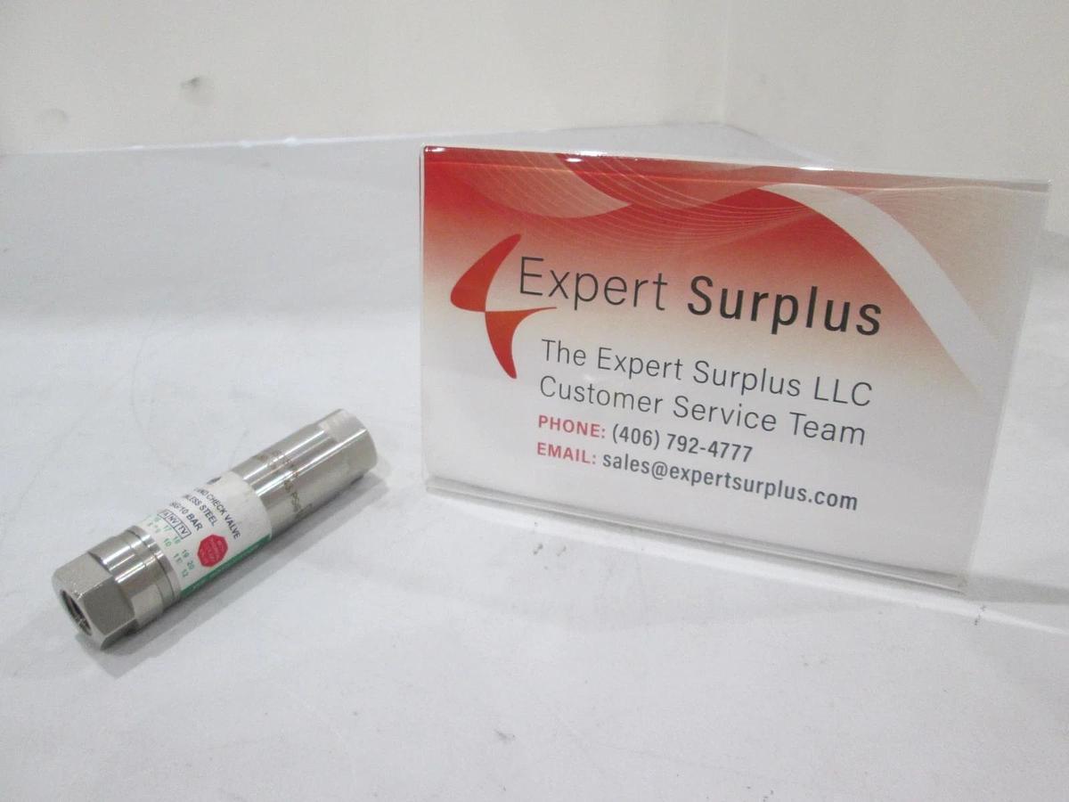 SuperFlash, Flash Arrestor and Check Valve, DGN SS, Oxygen, New