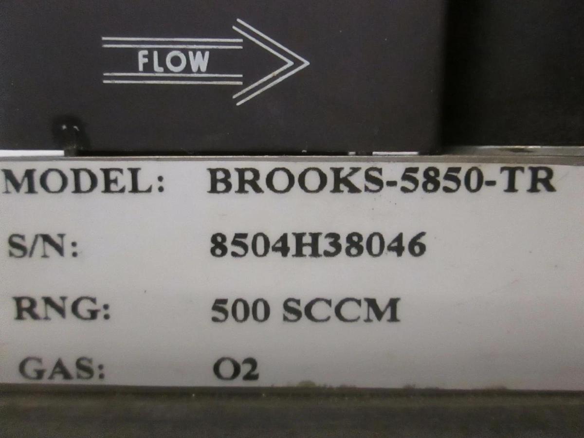 Used Brooks 5850TR, Mass Flow Controller MFC, O2, 500 SCCM, Used