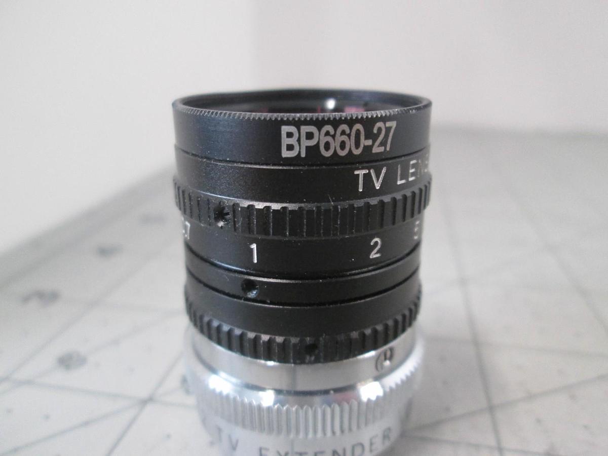 Used Midwest Optical, BP660-27, Band Pass Filter Dark Red w/ Extension, Used